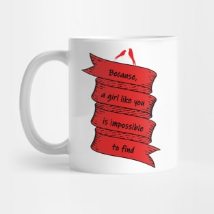 happy valentines day by chakibium Mug